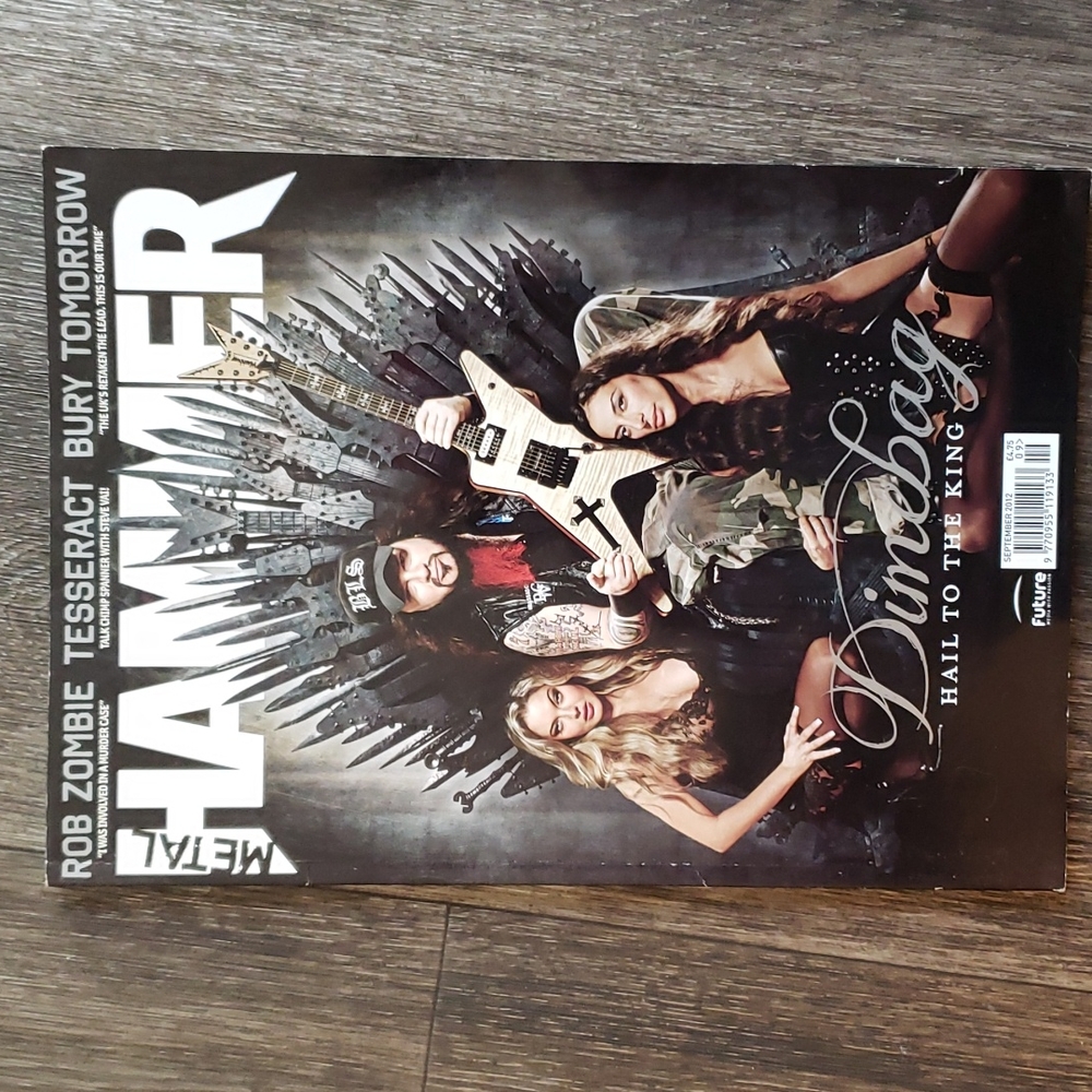 Metal Hammer magazine. Dimebag cover 2012